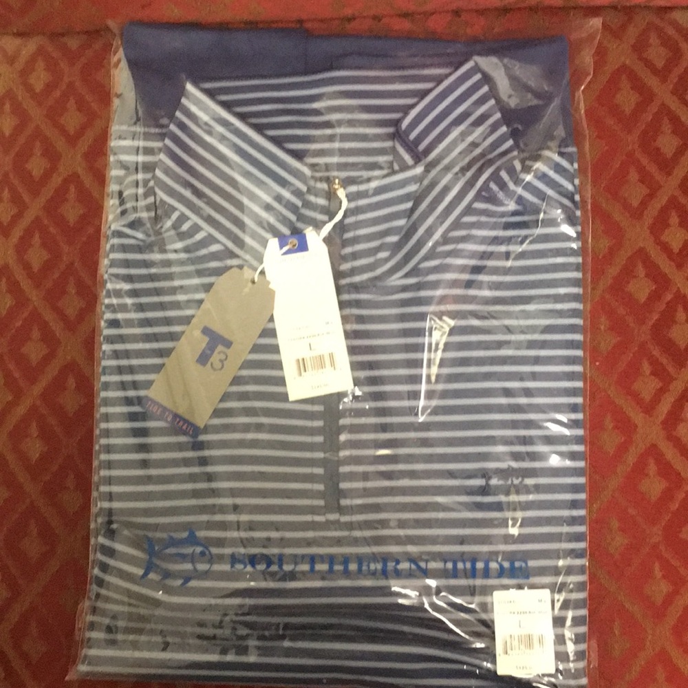 Southern Tide ¼ zip sweater